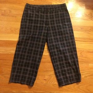 Long Dressy Plaid Shorts LIKE NEW